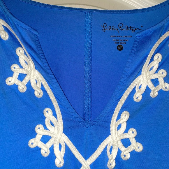 Lilly Pulitzer Brewster Dress in Bay Blue - Women’s Size XS - Picture 6 of 9